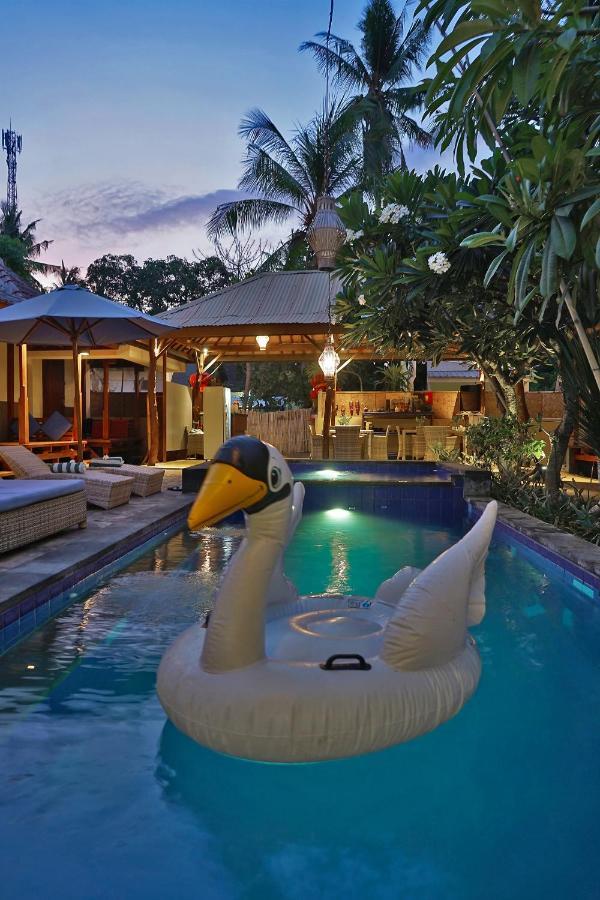 Sari Gili Bungalow Gili Air Eksteriør billede