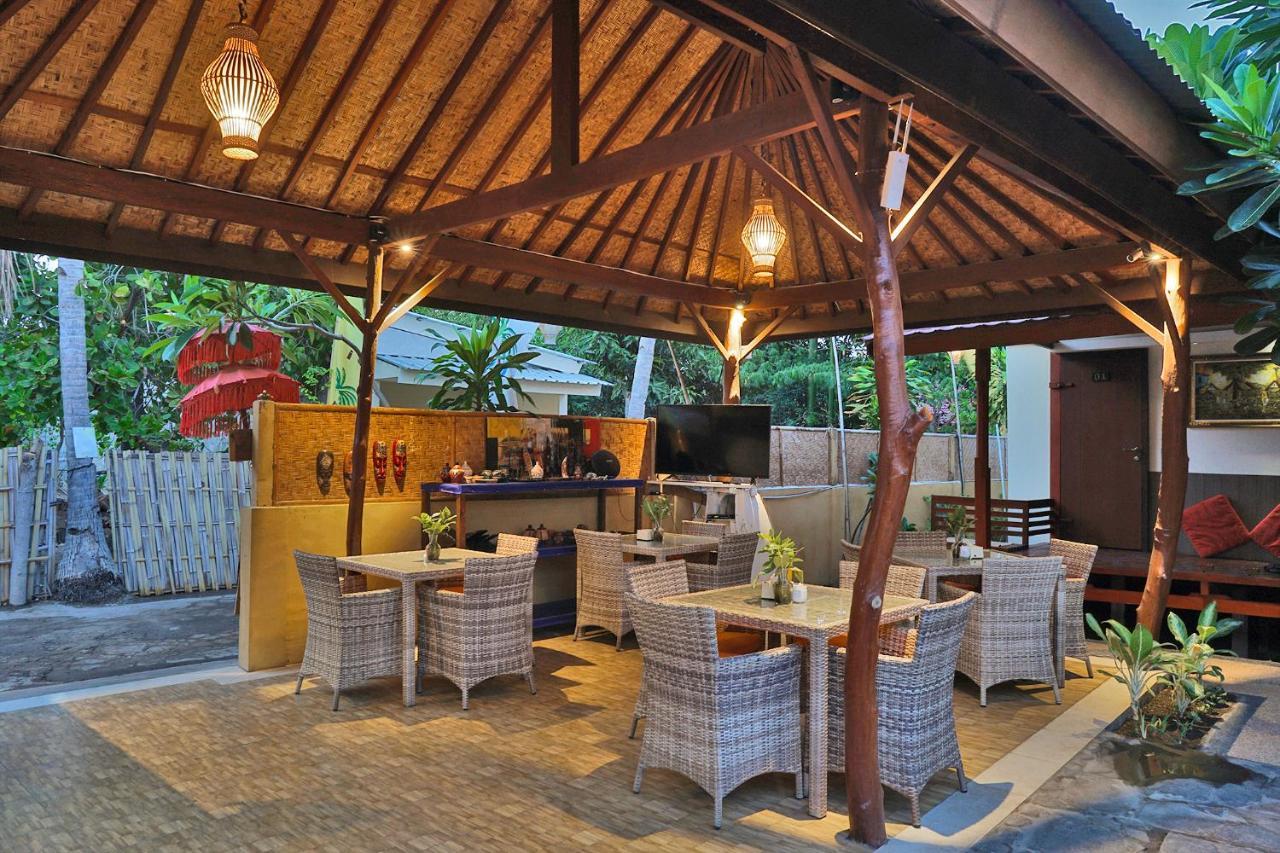 Sari Gili Bungalow Gili Air Eksteriør billede