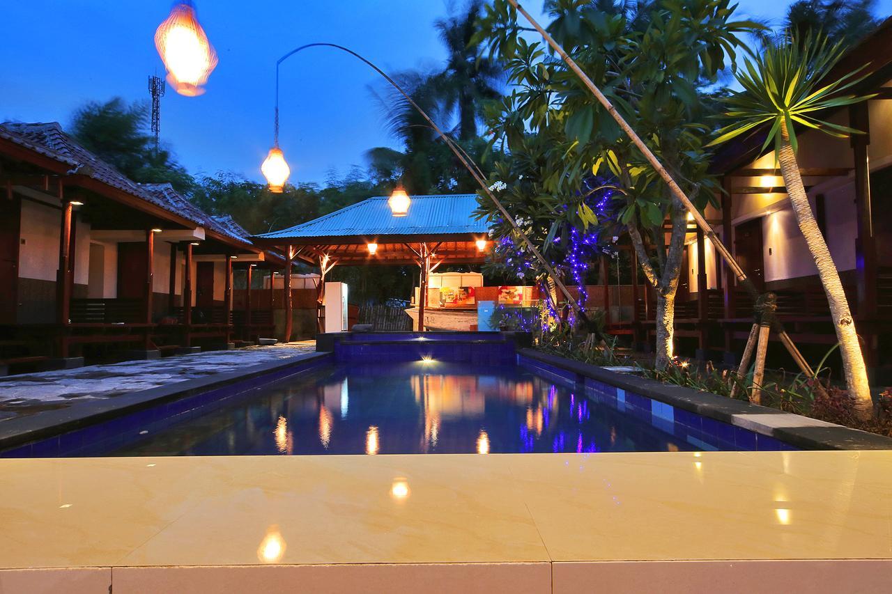 Sari Gili Bungalow Gili Air Eksteriør billede