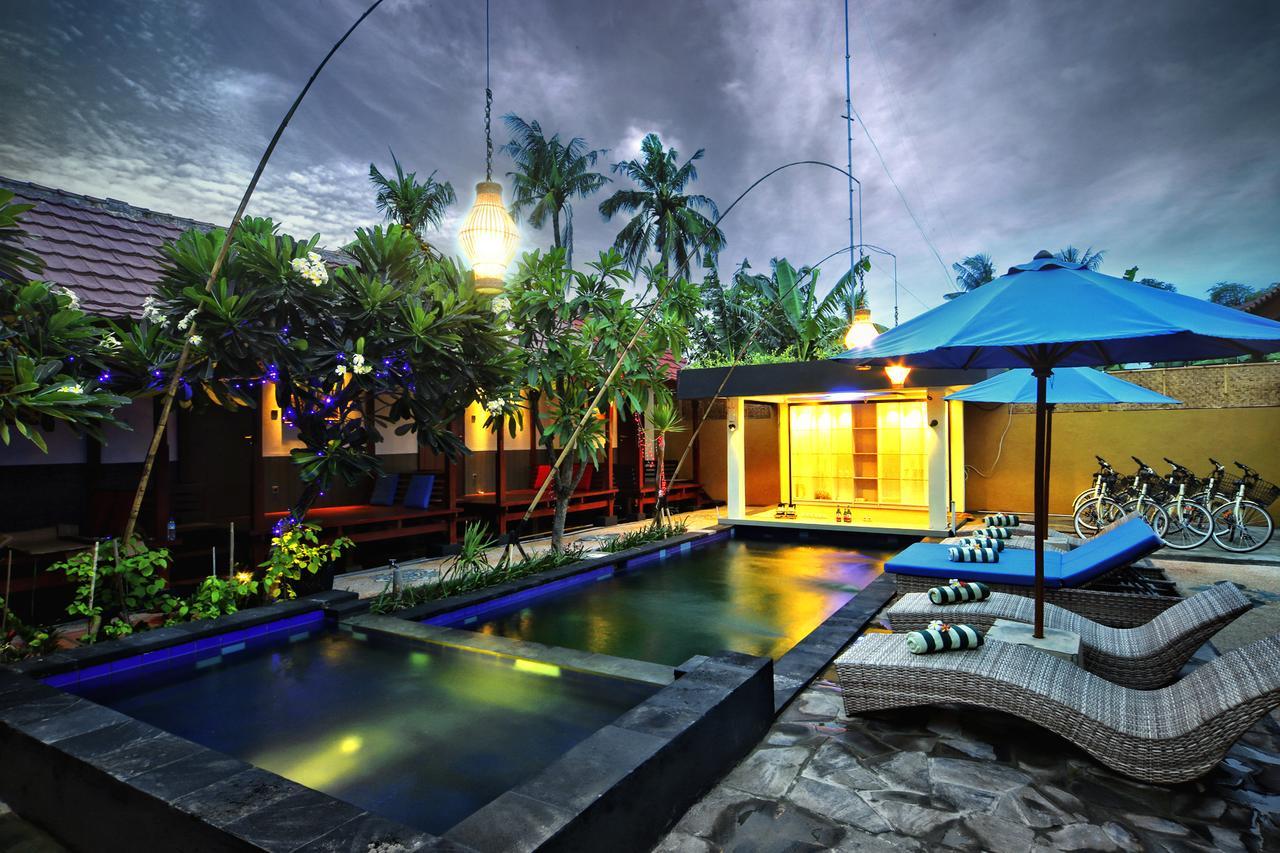 Sari Gili Bungalow Gili Air Eksteriør billede
