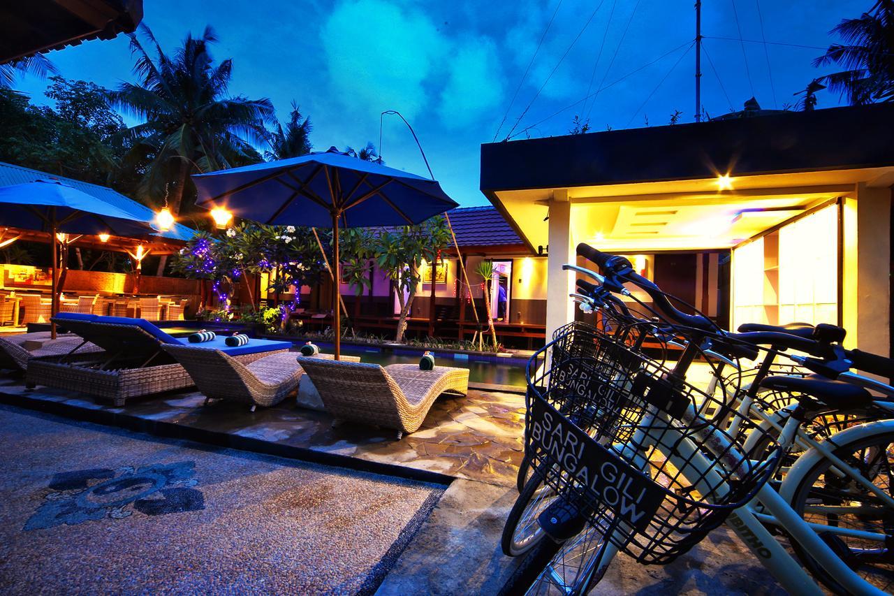 Sari Gili Bungalow Gili Air Eksteriør billede