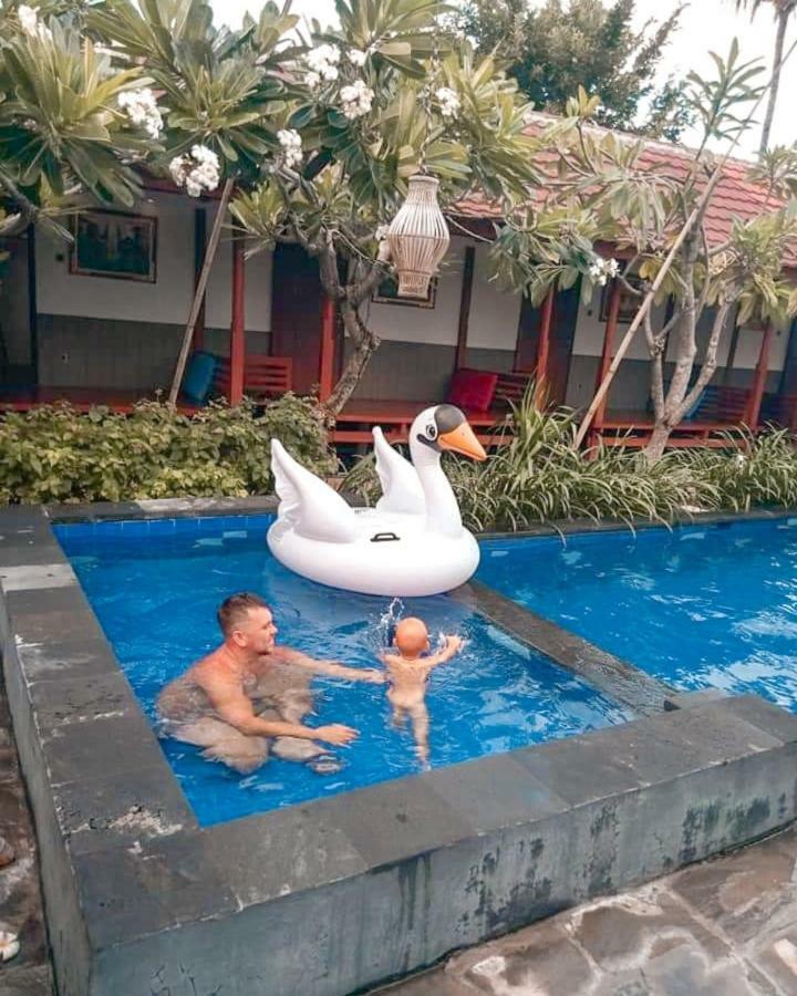 Sari Gili Bungalow Gili Air Eksteriør billede